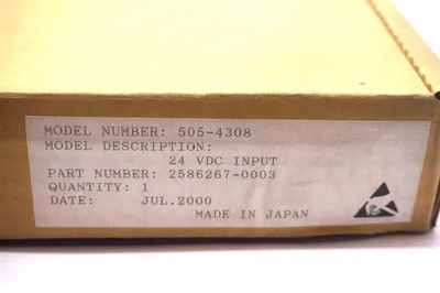 NEW SIEMENS 505-4308 INPUT MODULE 5054308