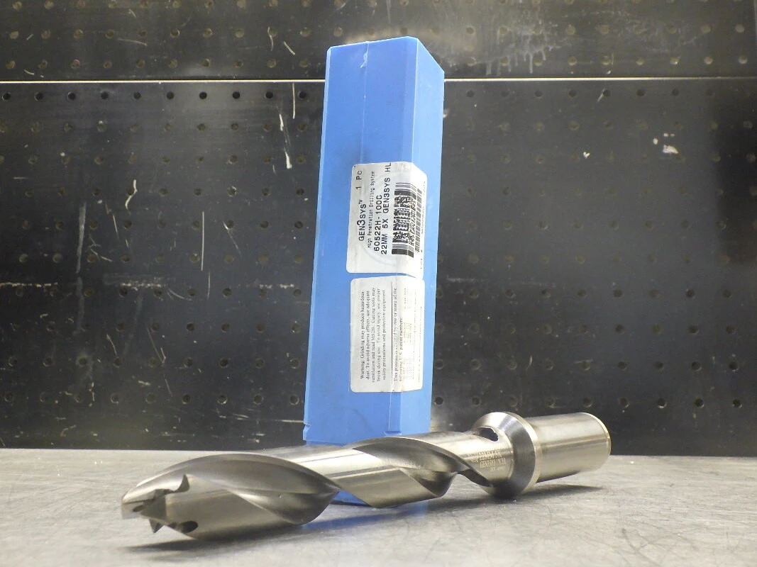 AMEC 7/8"-61/64" Coolant Thru Indexable Drill 1" Shank 60522H-100C (LOC2682B)