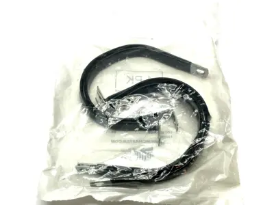 | Cable Clamp Galvanized Steel Gray 2 3/4" Cable Clamping Dia. 1/2" Clamp PKG OF 5 - New