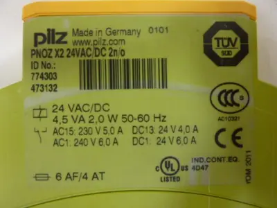 USED PILZ PNOZX224VAC/DC2N/O