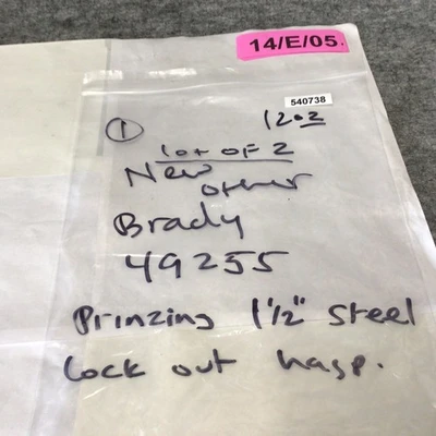 New | in-Stock Brady 49255 Misc Industrial Equipment California US | Davliegogo LLC #1727037