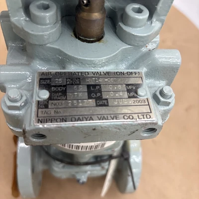 Used Nippon Daiya Valve Co. LTD HN14N-08 Valves/Fittings Indiana US | J&J Industrial Supply #1326711