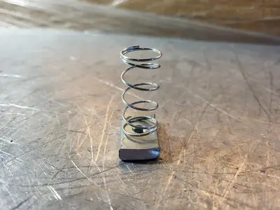 1" Chanel Nut w/ Spring
