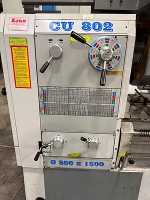 Used 2014 Lion 30CU/CU802-1500, 4" Hole Taper, Gap, Steady & Foll Gap Lathes New Jersey US | Machinery Values #1334550