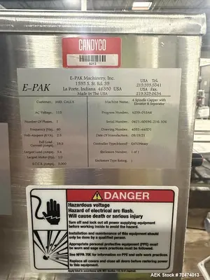 Used E-PACK _UNKNOWN_ Cappers Quill - Automatic Inline Illinois US | Aaron Equipment #1512898