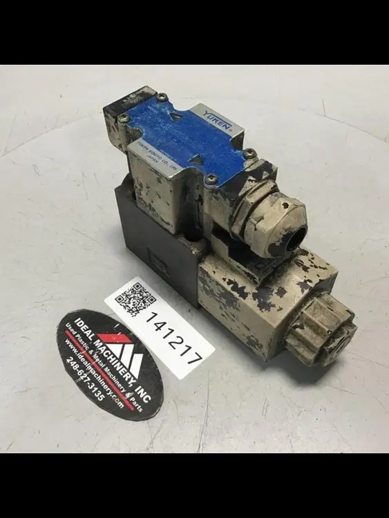 Used YUKEN DSG-01-2B104-D24-5034 Valves/Fittings Michigan US | Ideal Machinery #582208