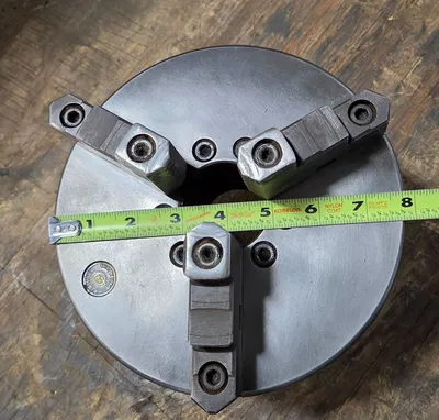 -- UNSPECIFIED -- 8in 3 Jaw Chuck Tooling & Accessories, Lathe Chucks | Machinery Central (5)
