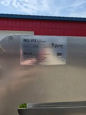 Used Nu-Vu Used NU-VU CR18 22 Inch Bread Cabinet Non-insulated Aluminum - SS391 - RK Food Storage & Transportation Illinois US | Falcon Restaurant Supply #1373777