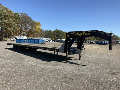 Used 2020 BIG TEX 22GN-40BK8SIR Gooseneck Cargo Trailers Michigan US | Miedema Asset Management Group #1579144