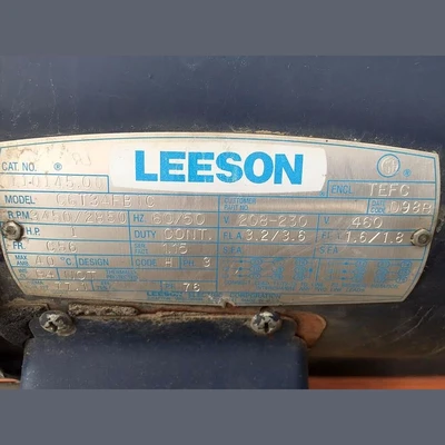 Leeson 1 hp Electric Motor