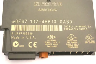 USED SIEMENS 6ES7-132-4HB10-0AB0 MODULE 6ES71324HB100AB0