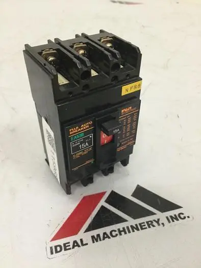 Used FUJI ELECTRIC EA53B-15 Circuit Breakers Michigan US | Ideal Machinery #575263