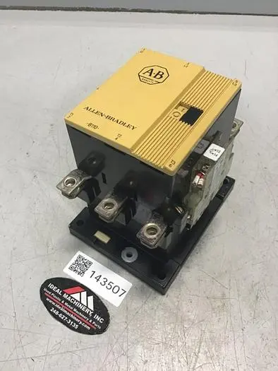 Used ALLEN BRADLEY 100-B110N.3 SER B PLC Contactors | Ideal Machinery #619964
