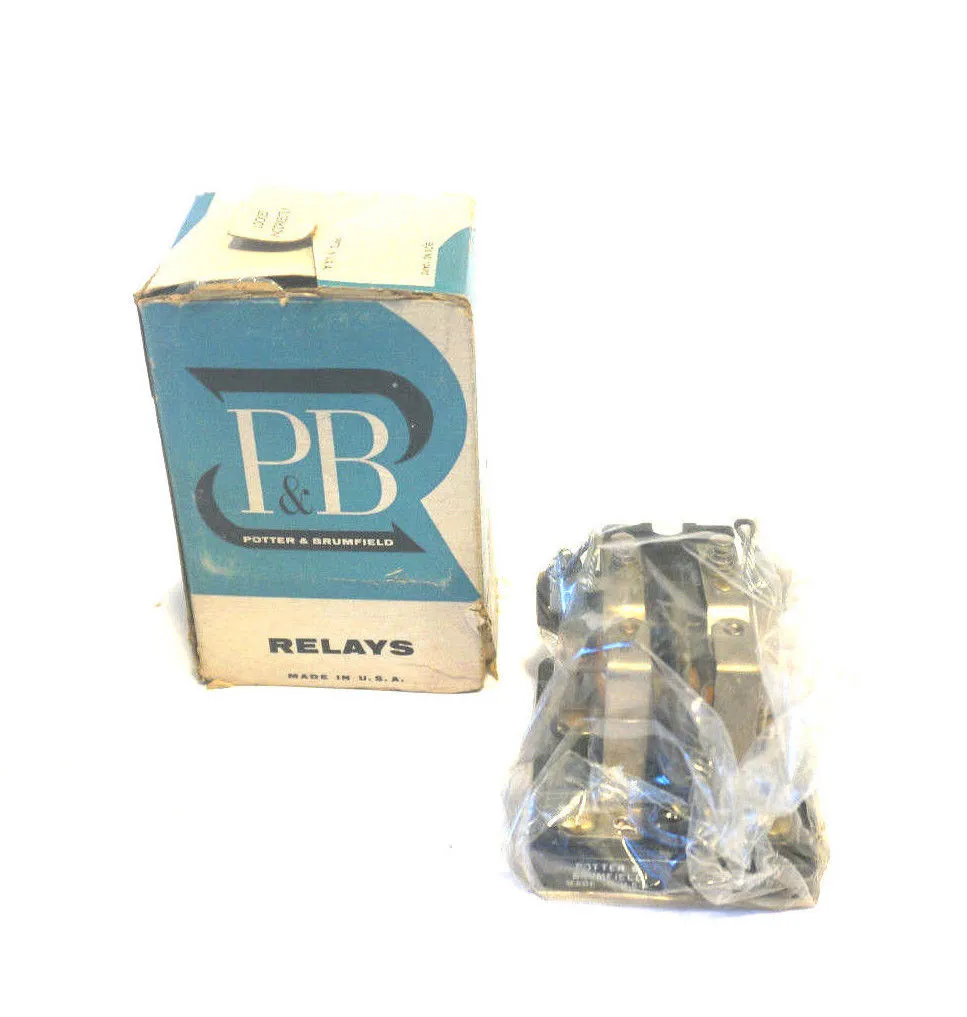 NEW POTTER & BRUMFIELD PRIIDY RELAY
