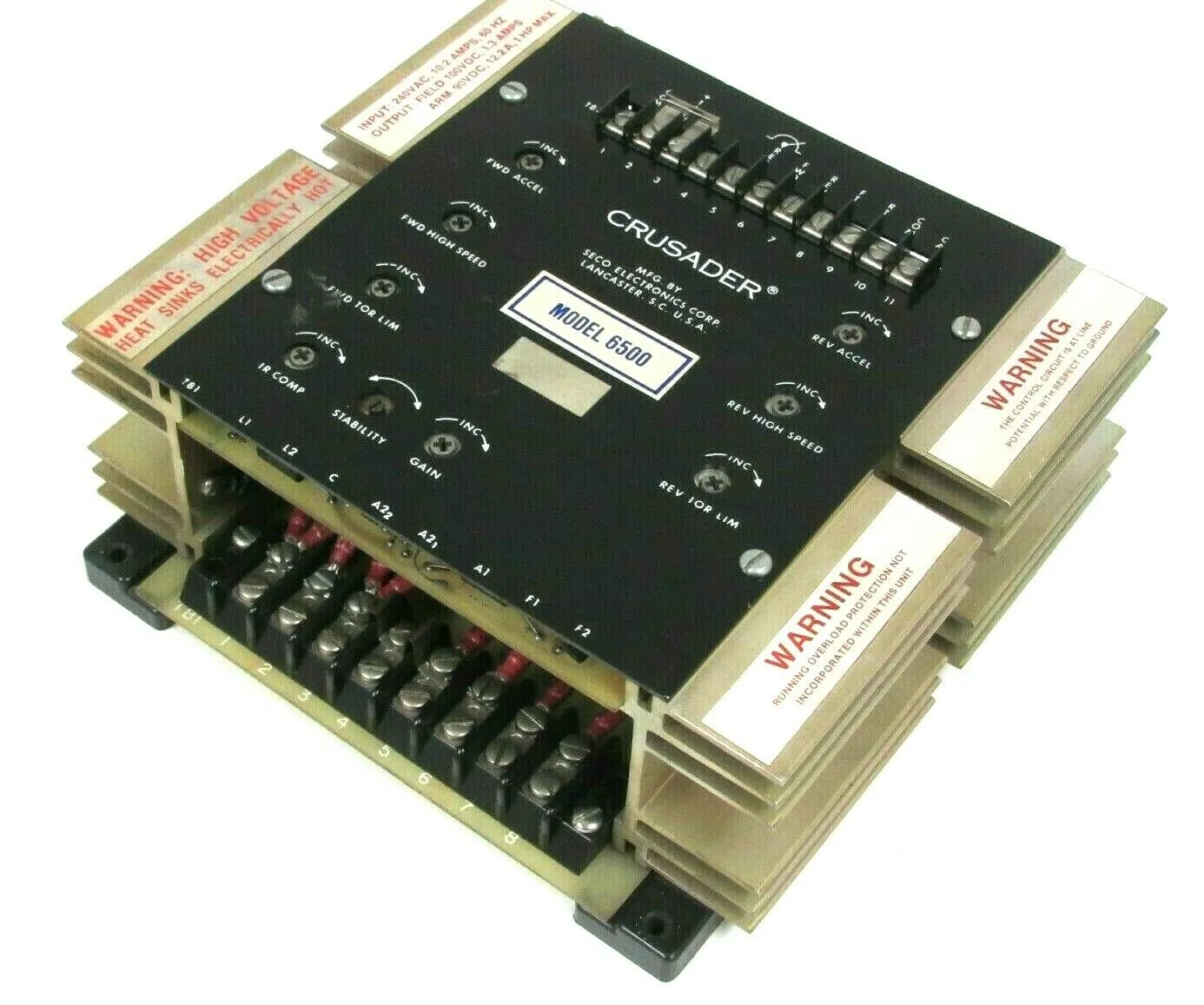 USED SECO CRUSADER 6500 MOTOR SPEED CONTROL DRIVE