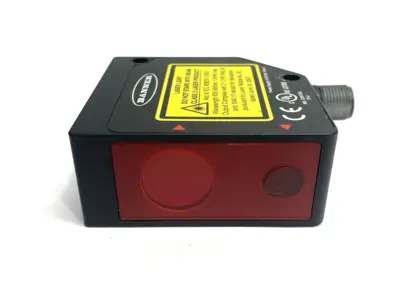 USED BANNER ENGINEERING IO-LINK LASER DISPLACEMENT SENSOR; RANGE: 100-1000 MM 97761