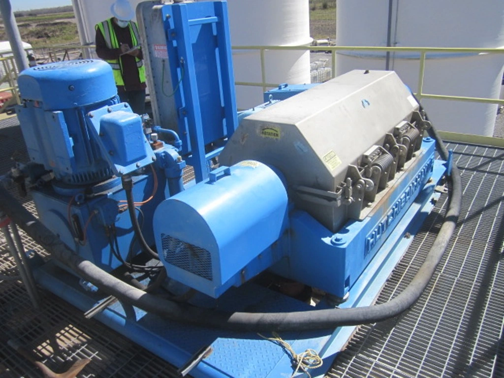 Hutchison-Hayes 5500 fully hydraulic XP oilfield skid, 316SS.