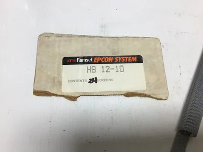 ITW Epcon HB12-10 Ramset/ Red Head Screens Lot of 24