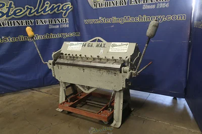 Used CHICAGO W31 Box & Pan Brakes including Finger California US | Sterling Machinery Exchange #1467008