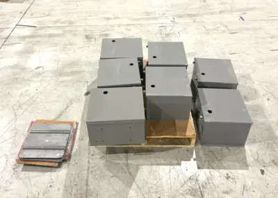 Used SCE Lot of 7 Enclosures with Back Panel, 16x14x10 Electrical Boxes Michigan US | Maverick Industrial Sales #1475322