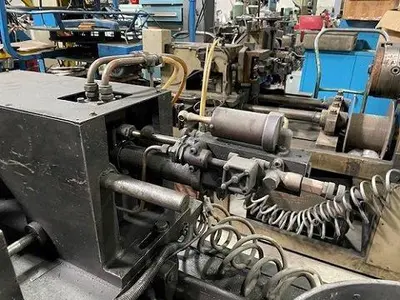 3/4" BENNETT MODEL #MC2 AUTOMATIC WIRE SPRING COILER MACHINE: STOCK #19353