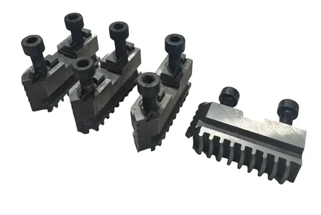 TOS SVITAVY 4 Piece Hard Master Jaw Set for 6" Chucks