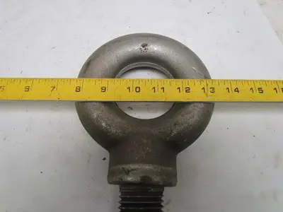 Eye Bolt Lifting W/Shoulder Drop Forge Carbon Steel Plane M42X4.5mm 97mm Shank