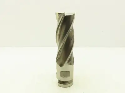 Putnam Tool PLAC-565-4 4 Flute Coarse Rough Single End Mill 2.5" Dia x 6" Flute