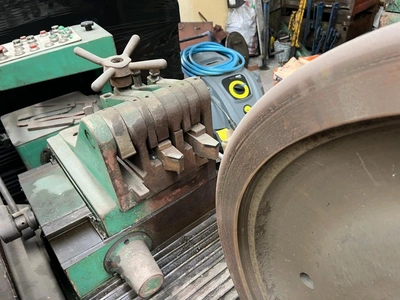 RAFAMET Wheel Turning Lathe, revised and retrofitted 2002