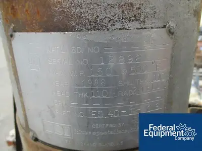 USED FSI 8" FSI BASKET FILTER, S/S, 150#