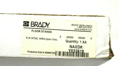 NEW BRADY Y032619 FLOOR STAND