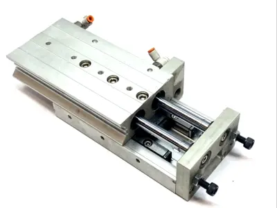 Used Fabco‑Air Guided Air Cylinder 20mm Bore 75mm Stroke Pneumatic Cylinders Michigan US | Maverick Industrial Sales #1402038
