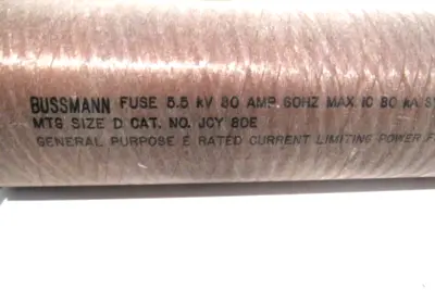 NEW BUSSMANN JCY-80E FUSE JCY80E
