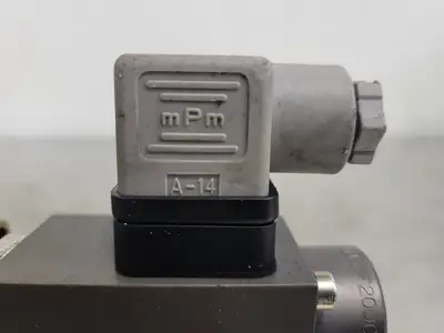 Hydraulic Valve Work Section 123410201 w/ Solenoid