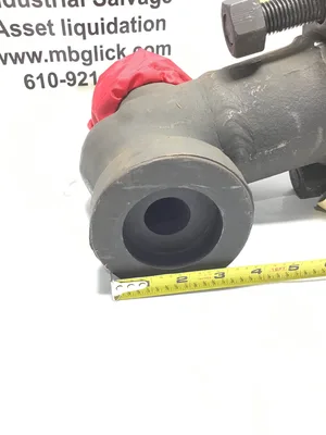 DRESSER HANCOCK 7250W-1-0219 GLOBE VALVE F22 STEEL LOOSE BACKSEAT WELD