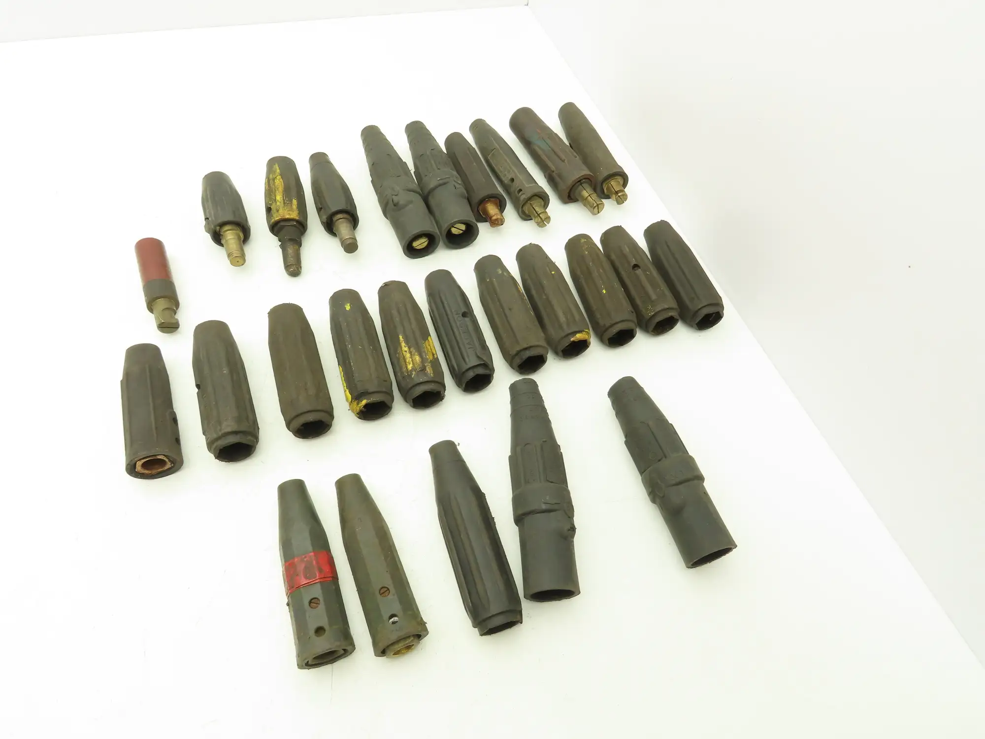 Quik Trik and others Miscellaneous Welding Cable Connectors Lot of 26