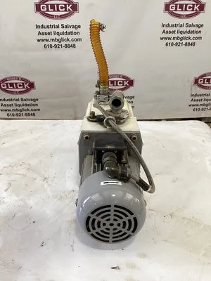 Tokuda DRD-360III Oil-Sealed Rotary Vacuum Pump 0.75kW 360LPM 220V 3PH
