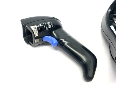 USED DATALOGIC GM4500 GRYPHON HANHELD WIRELESS IMAGER W/ CHARGING CRADLE