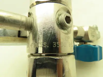 Airgas Y12-N245D High Purity Brass Two-Stage Gas Regulator
