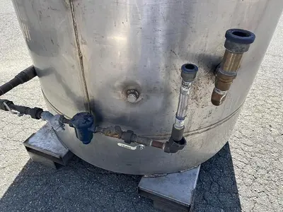 Still, 650 Gallon, S/st, Column, Condenser, Steam Heated #5991409