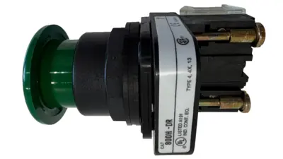ALLEN BRADLEY 800H-DR1A PUSH BUTTON SER. F 800HDR1A NEW, SURPLUS