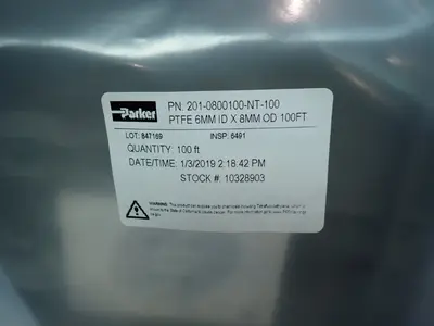 Parker Ptfe Tubing, Rubber Seal