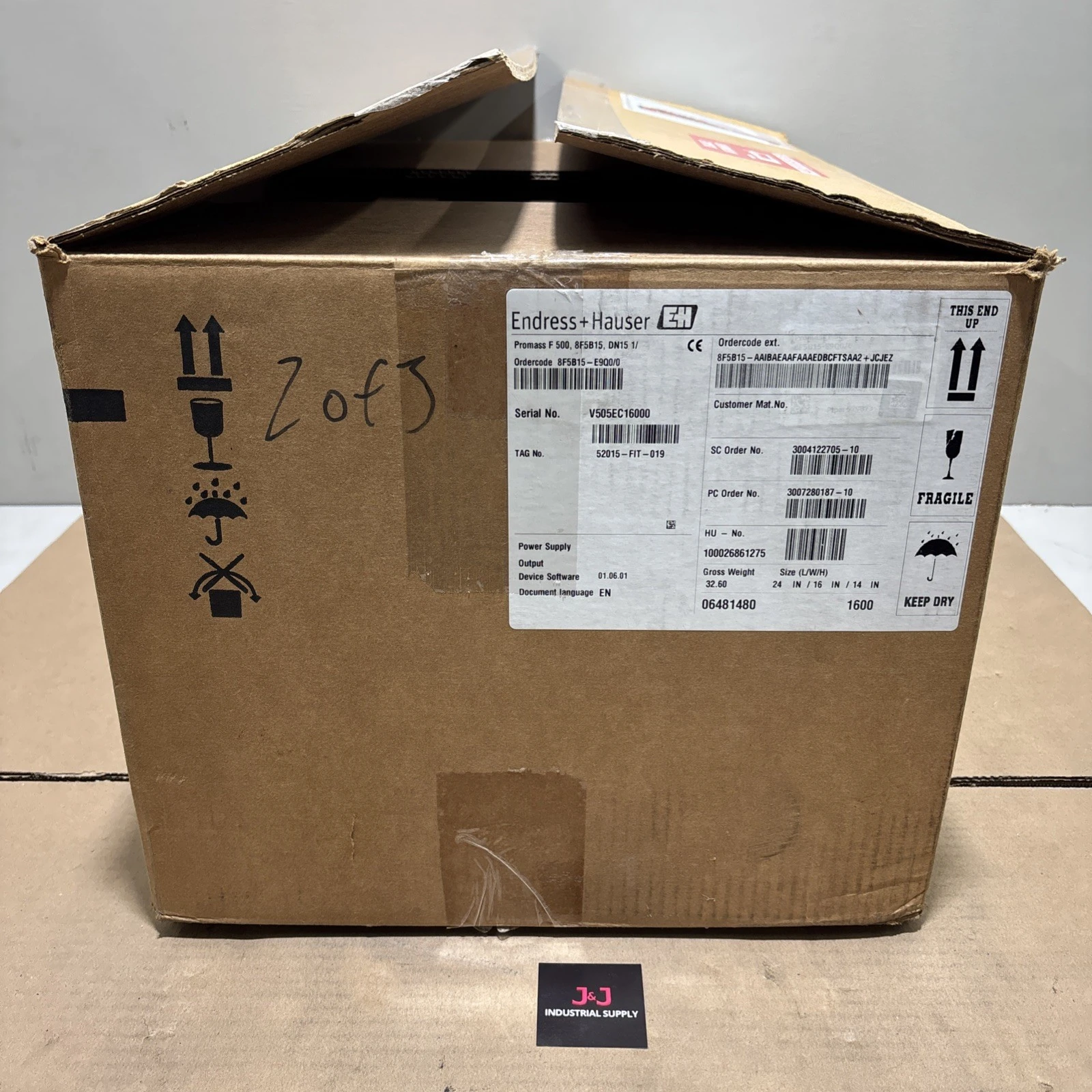 New | in-Stock Endress+Hauser 8F5B15-AAIBAEAAFAAADBCFTSAA2+JCJEZ Meters - Misc Indiana US | J&J Industrial Supply #1388182