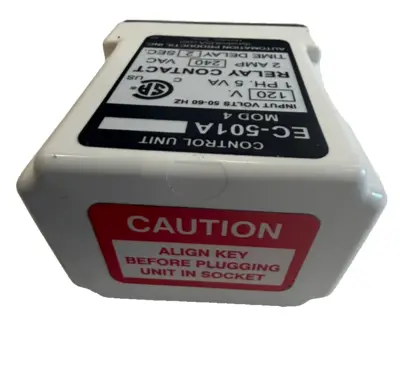 NEW DYNATROL EC-501A TIME DELAY RELAY MOD4 120V 1PH 5VA EC501A