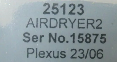 NEW PLEXUS 25123 AIR DRYER2 CIRCUIT BOARD