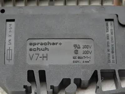Allen Bradley Sprecher+Schuh Terminal Block Fuse DIN Rail Lot of 120