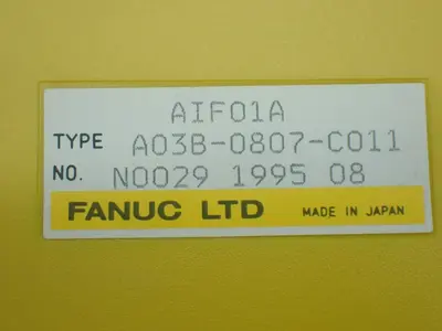 USED FANUC A03B0807C011
