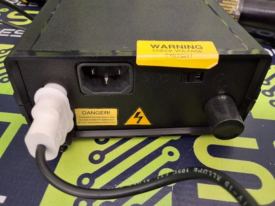 MELLES GRIOT HeNe 05-LGR-173-452 LASER WITH 05-LPL-903-065 POWER SUPPLY