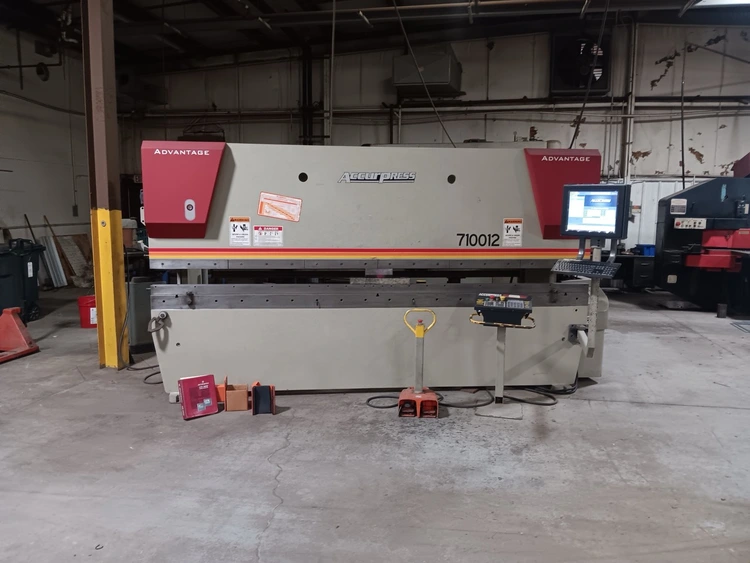 Used 2007 ACCURPRESS 710012 Press Brakes Illinois US | Revelation Machinery #1369362