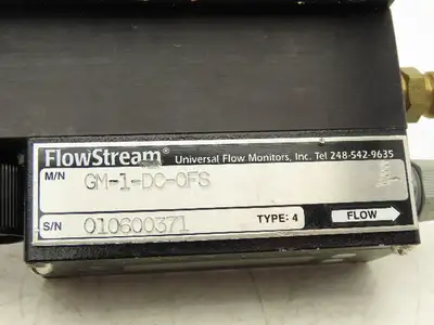 FlowStream GM-1-DC-OFS Universal Flow Monitor 1/4" NPT